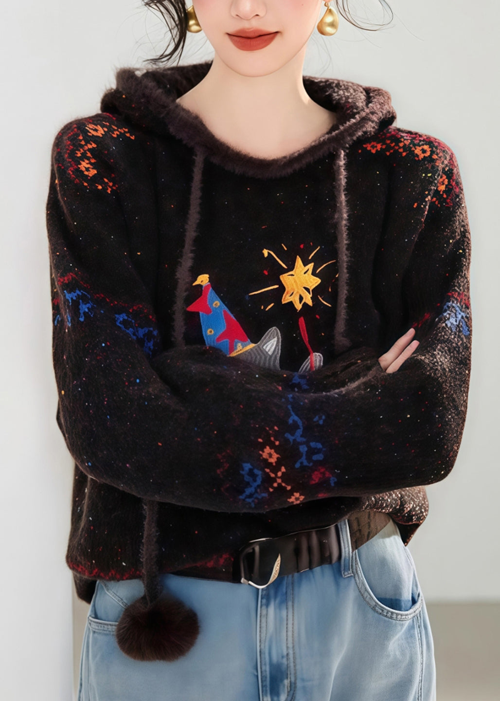 Well Tailored Sweater with a Graceful Silhouette