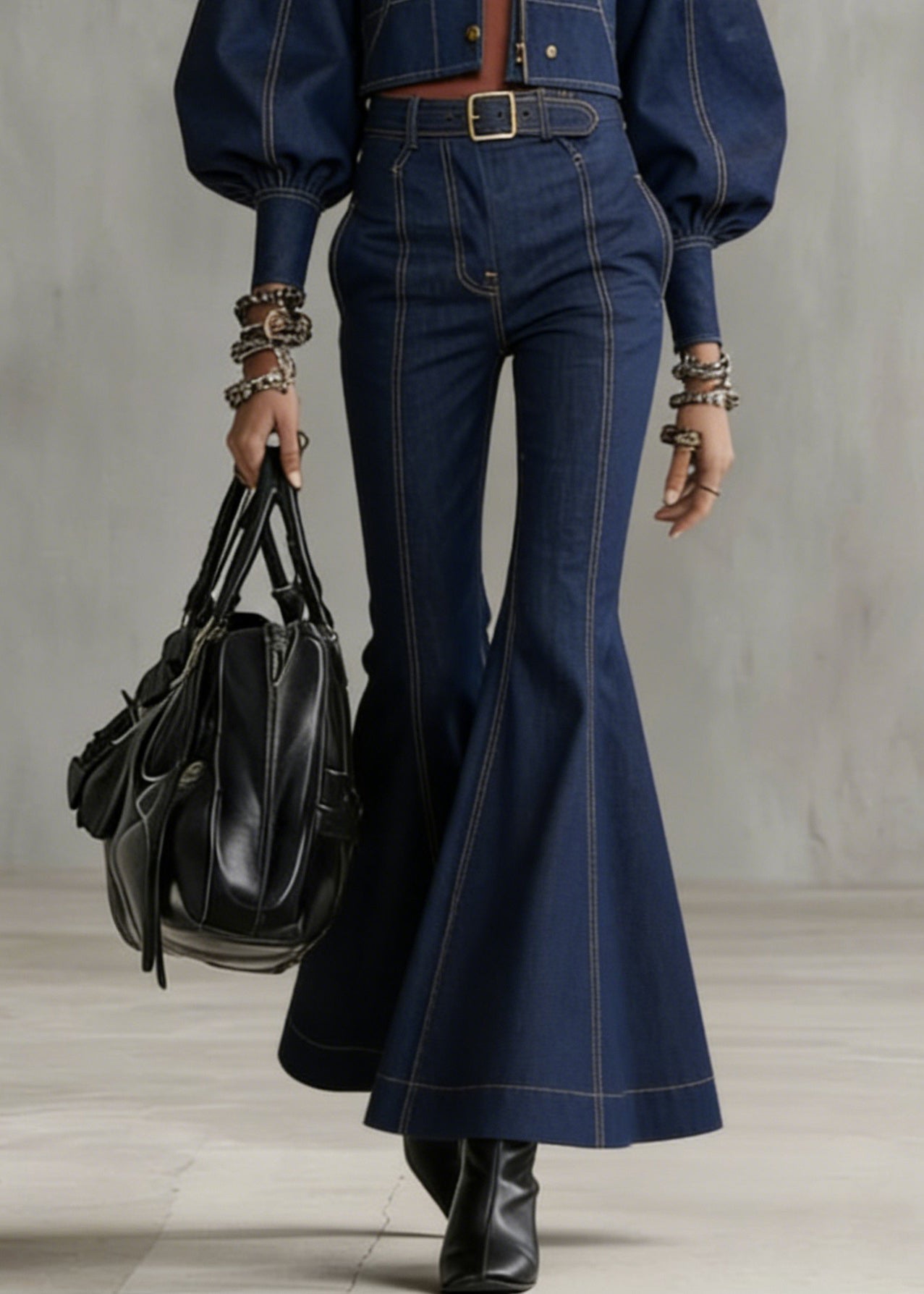 Well Tailored Trousers with a Graceful Silhouette