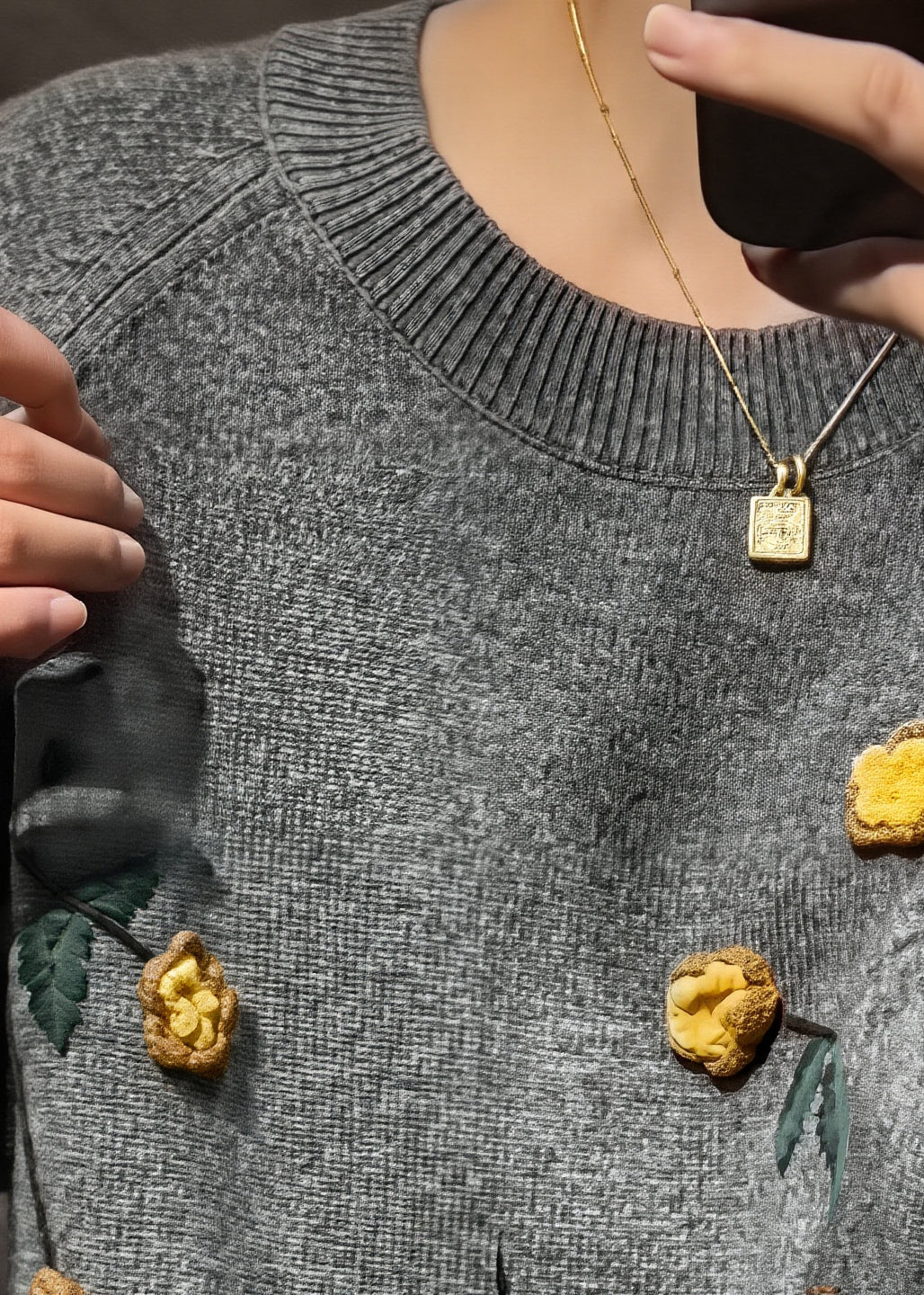 Beautifully Finished Sweater in a Timeless Design