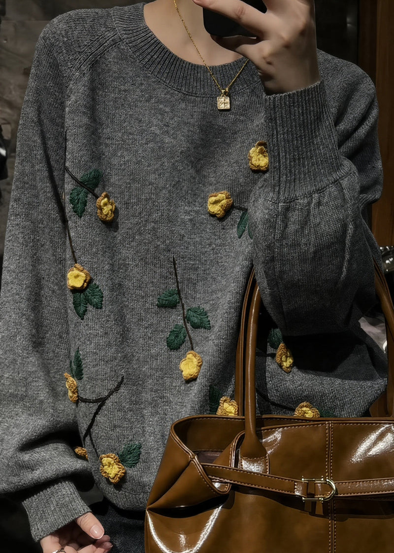Beautifully Finished Sweater in a Timeless Design