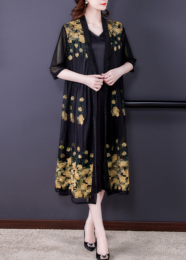 Well Tailored Cardigan with a Graceful Silhouette