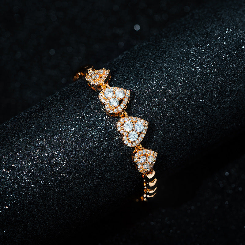 Delikat håndværks Guld Armbånd