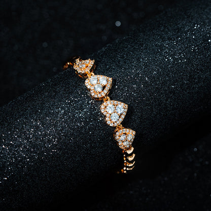 Delikat håndværks Guld Armbånd