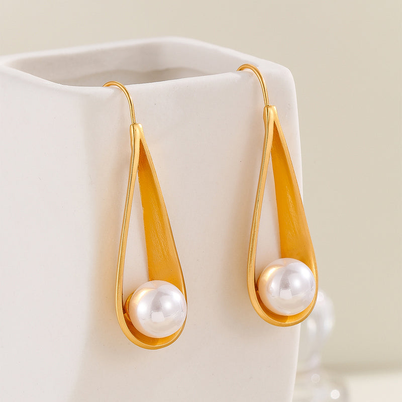 Charmerende Perle Ørering til enhver lejlighed