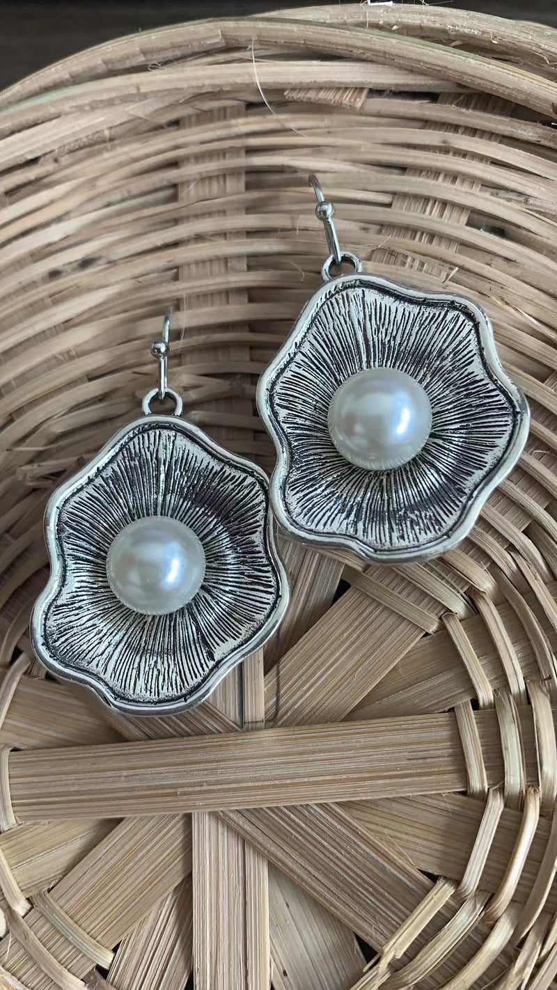 Smuk Perle Ørering med unik stil