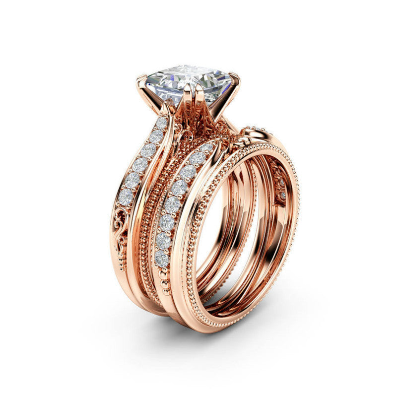 Romantisk Guld Smykkesæt til særlige øjeblikke