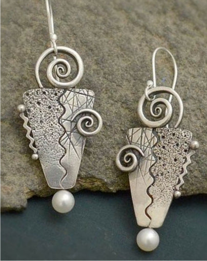 Delikat håndværks Perle Ørering