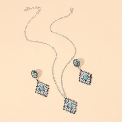 Håndlavet vintage Sølv Smykkesæt