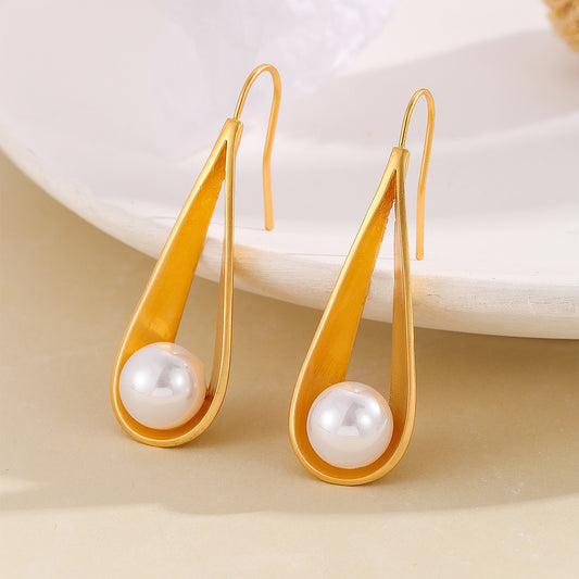 Charmerende Perle Ørering til enhver lejlighed