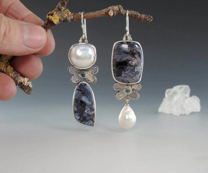 Smuk Perle Ørering med unik stil