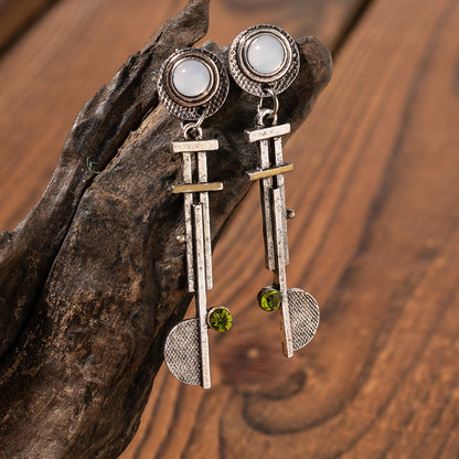 Delikat håndværks Perle Ørering