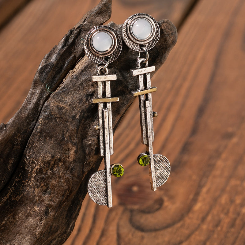 Delikat håndværks Perle Ørering