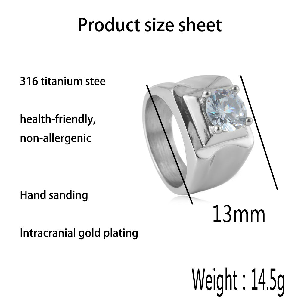 Klassisk Ring med tidløs elegance