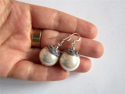 Romantisk Perle Ørering til særlige øjeblikke