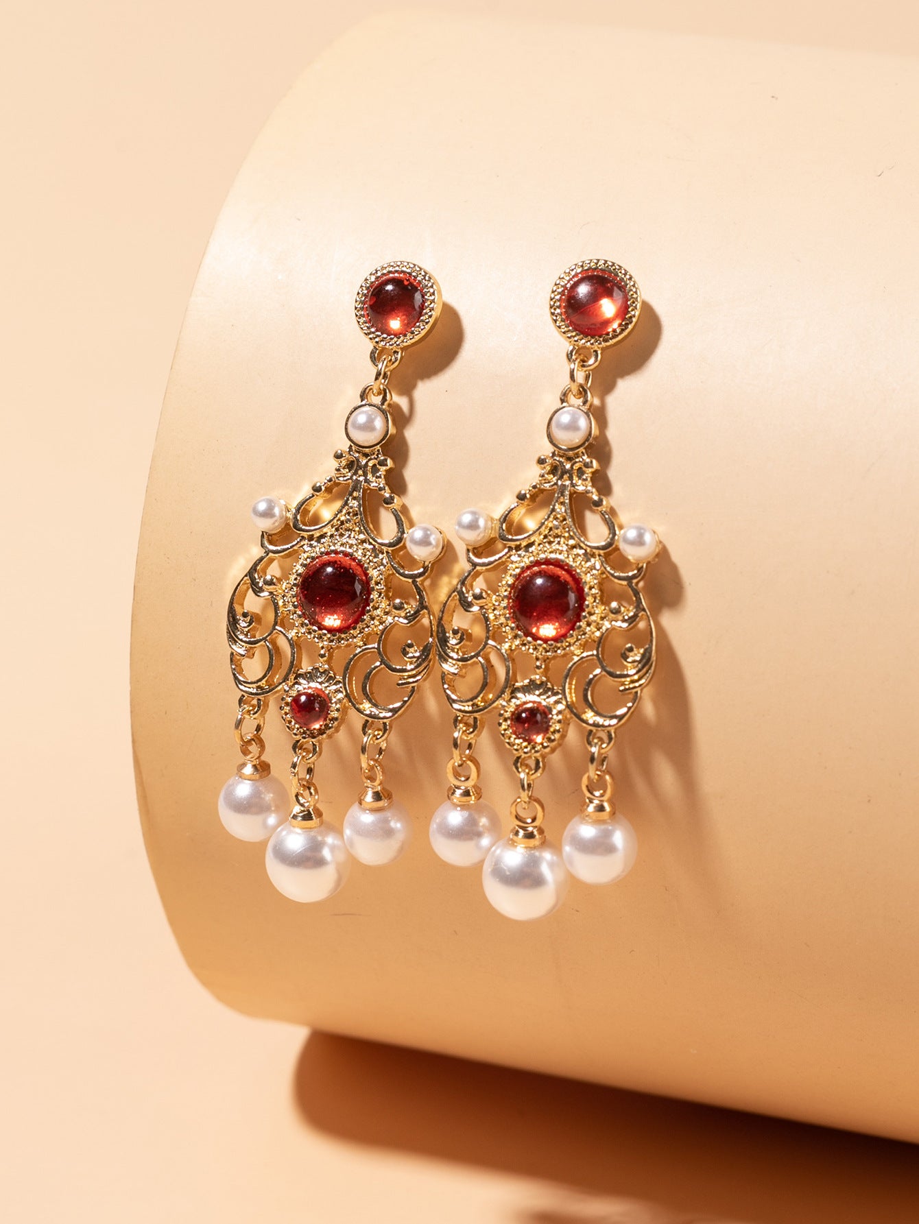 Elegant Perle Ørering til enhver lejlighed