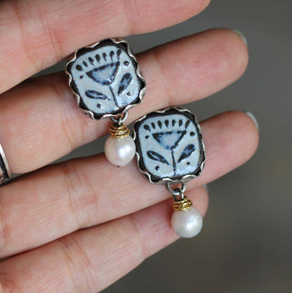 Elegant Perle Ørering til enhver lejlighed