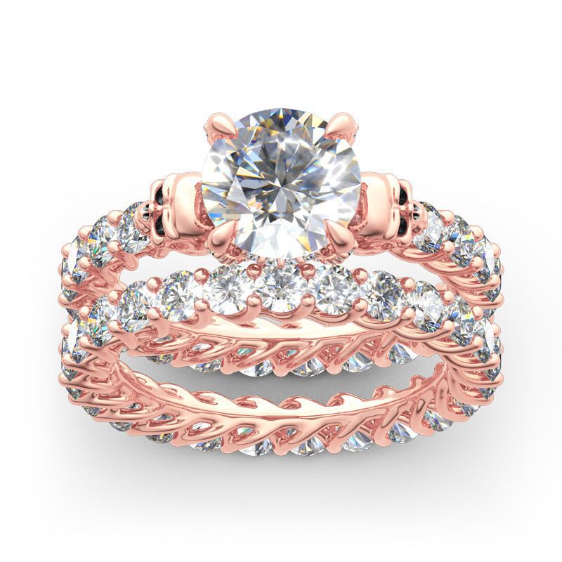 Romantisk Guld Smykkesæt til særlige øjeblikke