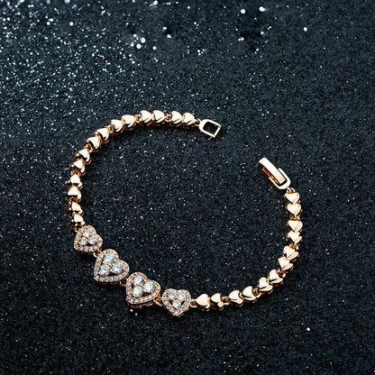 Delikat håndværks Guld Armbånd