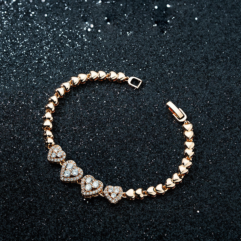 Delikat håndværks Guld Armbånd