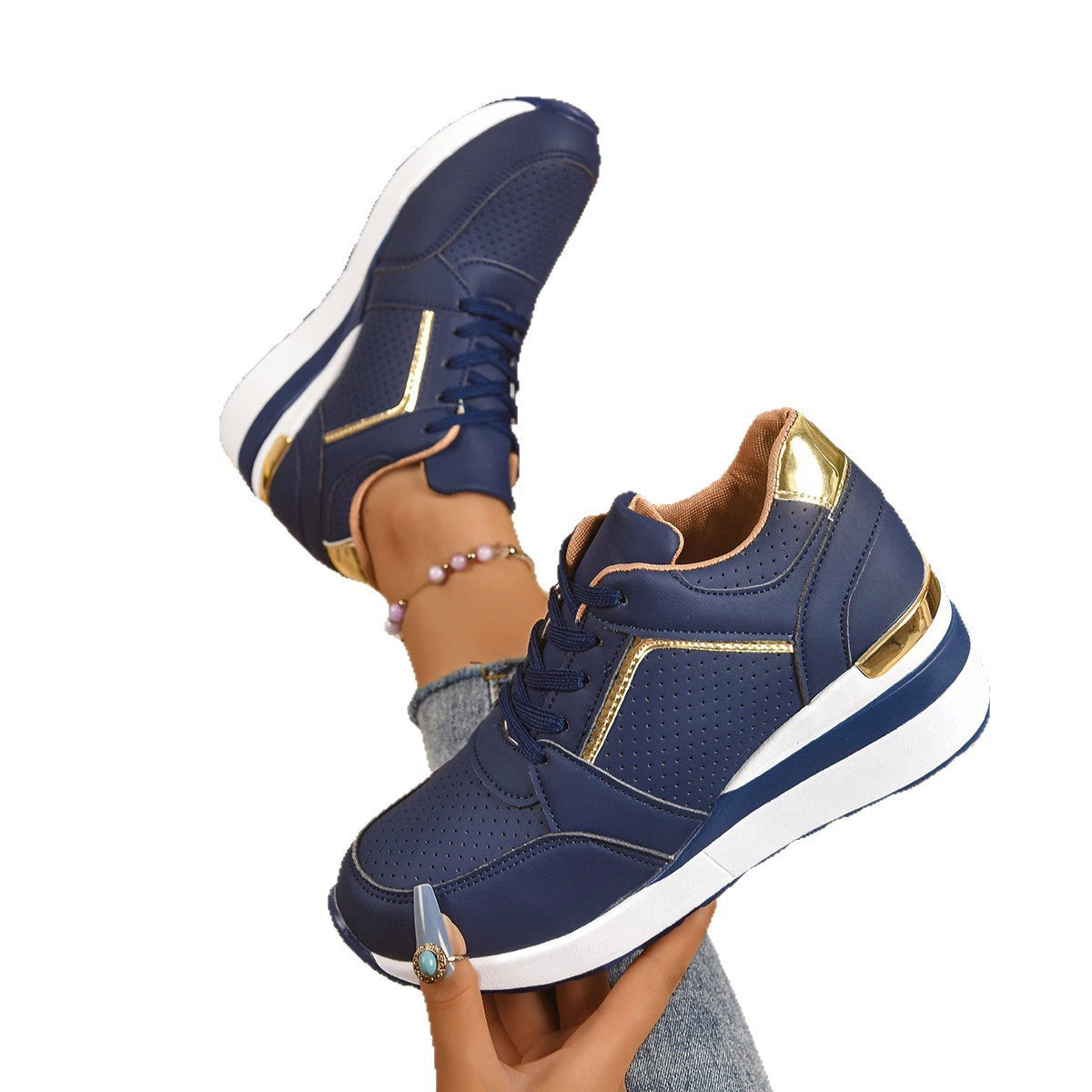 Vintageinspirerede Ortopædiske Sneakers