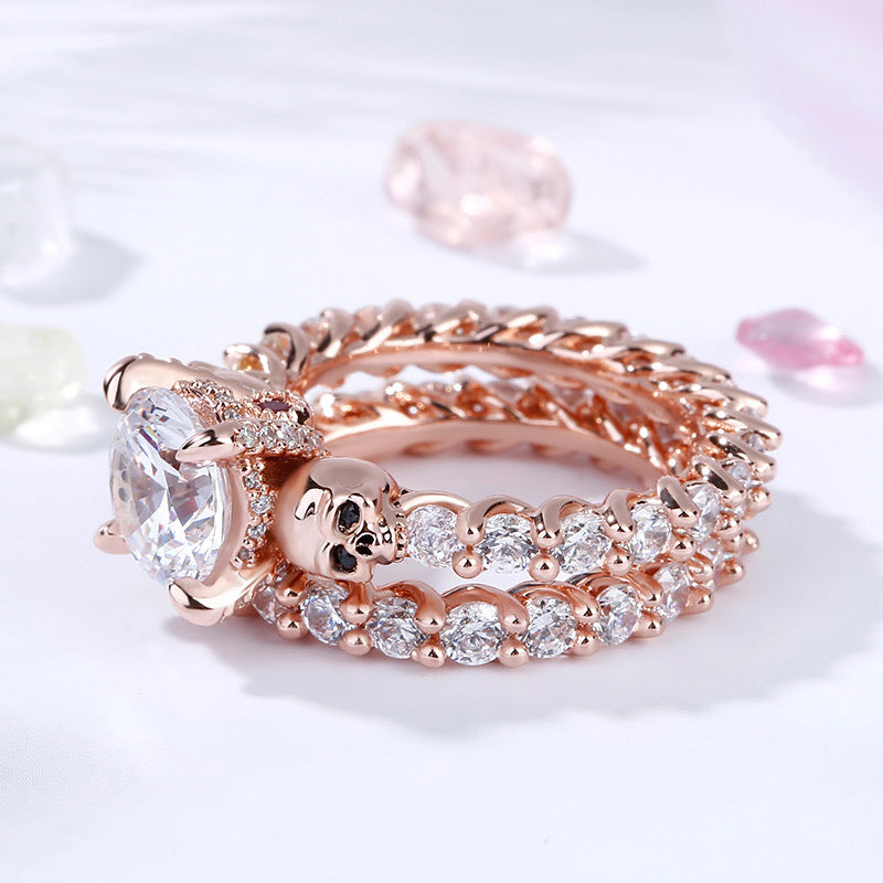 Romantisk Guld Smykkesæt til særlige øjeblikke