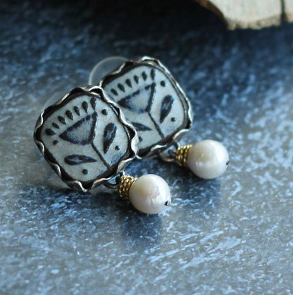 Elegant Perle Ørering til enhver lejlighed