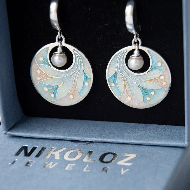 Romantisk Perle Ørering til særlige øjeblikke