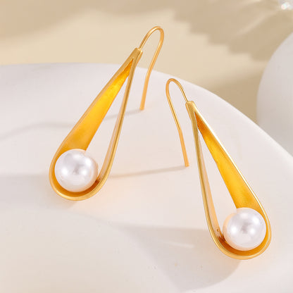 Charmerende Perle Ørering til enhver lejlighed