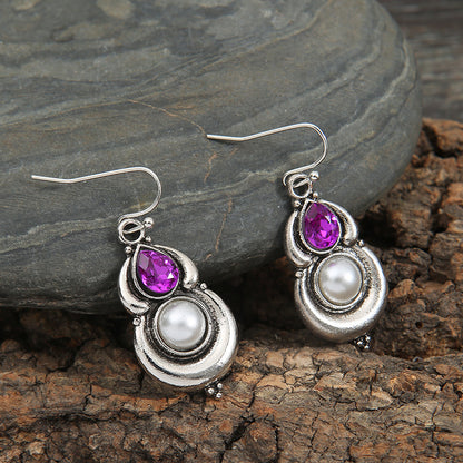 Håndlavet vintage Perle Ørering