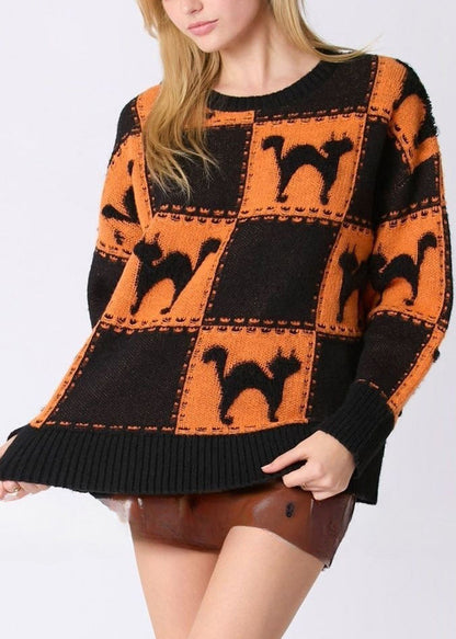 Vintage Inspired Sweater with a Contemporary Edge