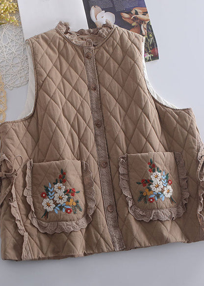 A Vintage Style Coat with Delicate Timeless Details