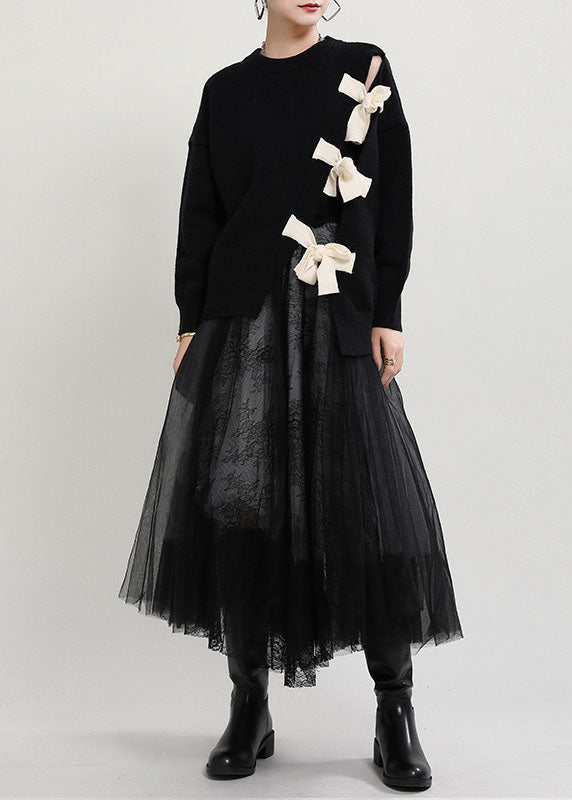 Well Tailored Sweater with a Graceful Silhouette