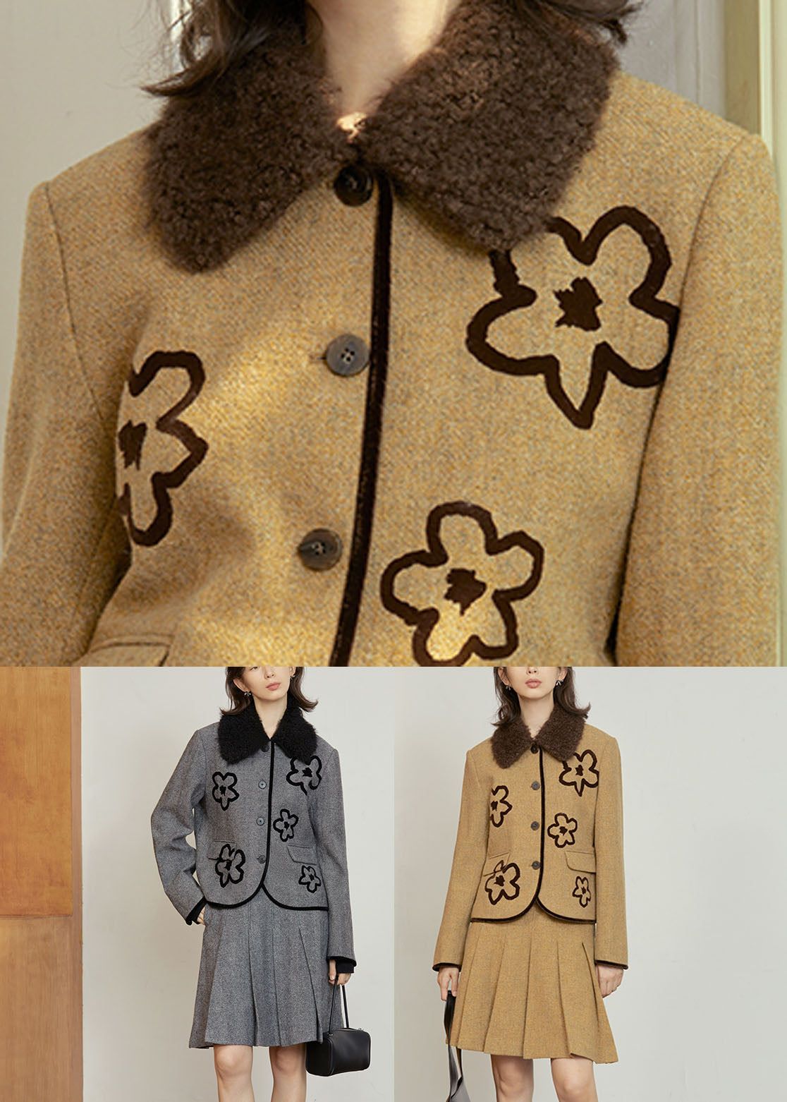 Gracefully Styled Coat for Any Occasion