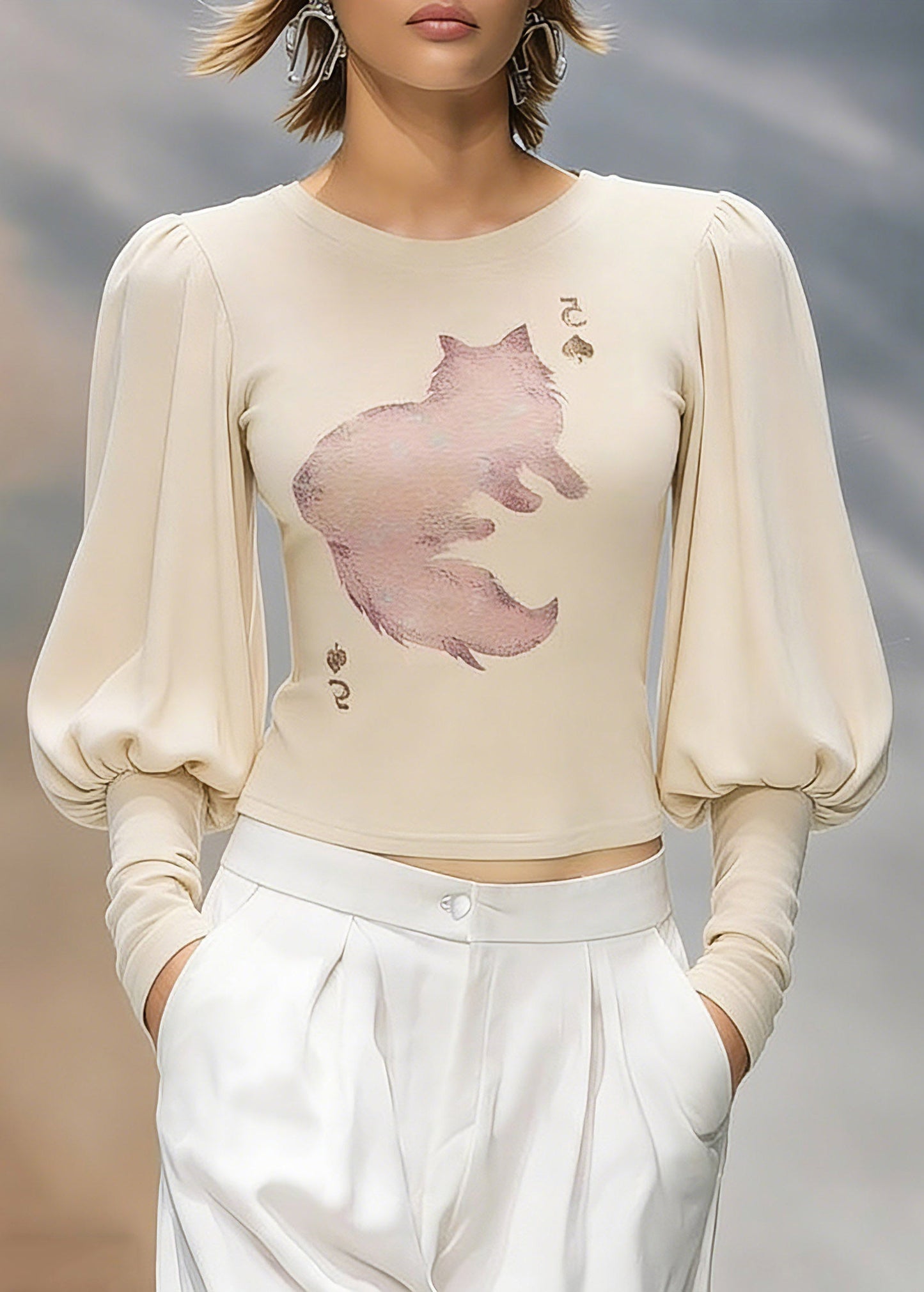 Classic Vintage Top with a Flattering Fit