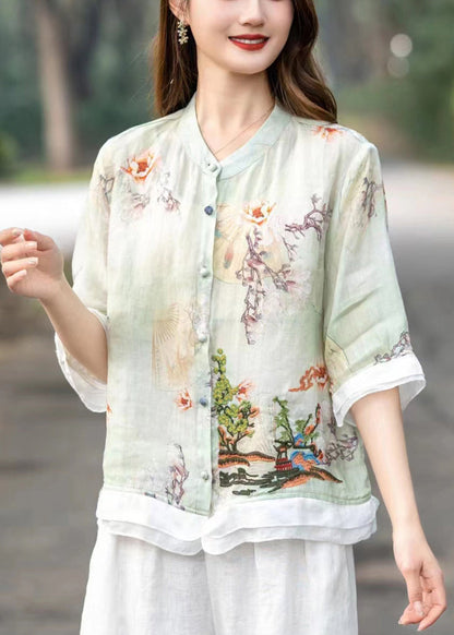 Well Tailored Shirt with a Graceful Silhouette