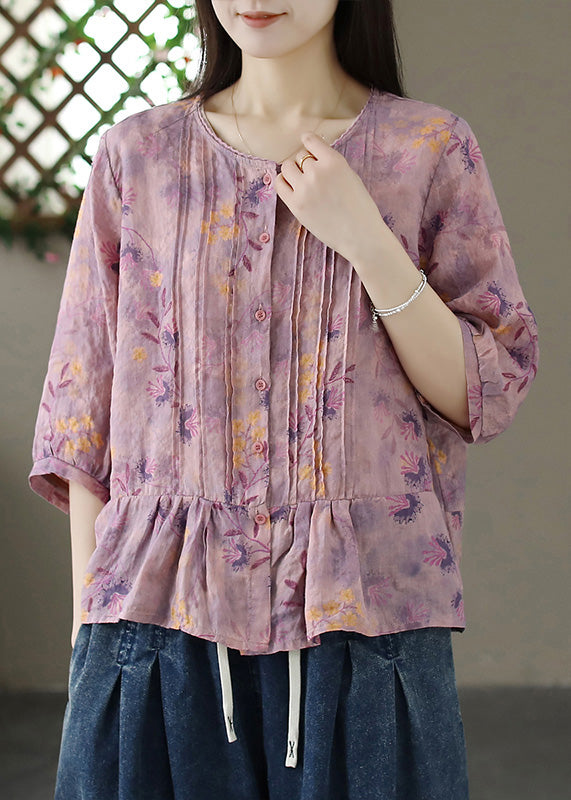 A Vintage Style Shirt with Delicate Timeless Details