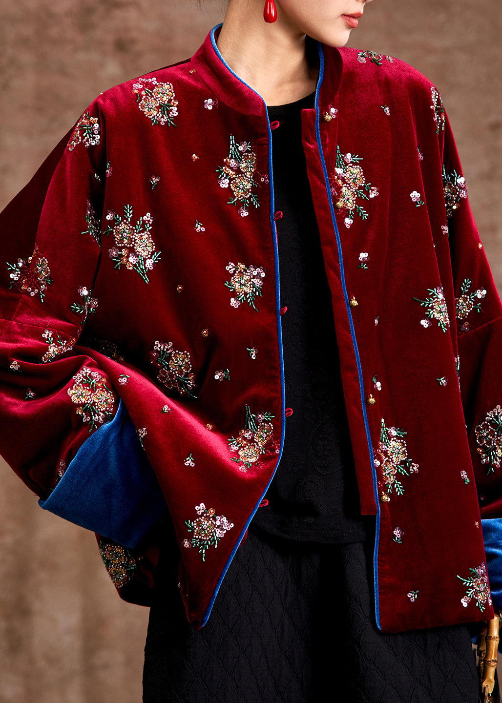 A Vintage Style Coat with Delicate Timeless Details