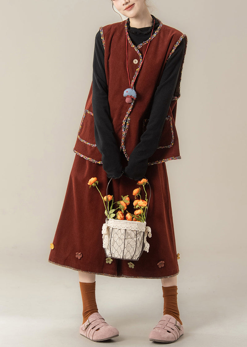 A Vintage Style Pants with Delicate Timeless Details
