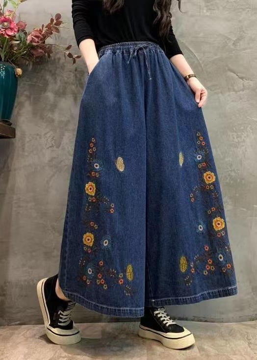 A Vintage Style Pants with Delicate Timeless Details
