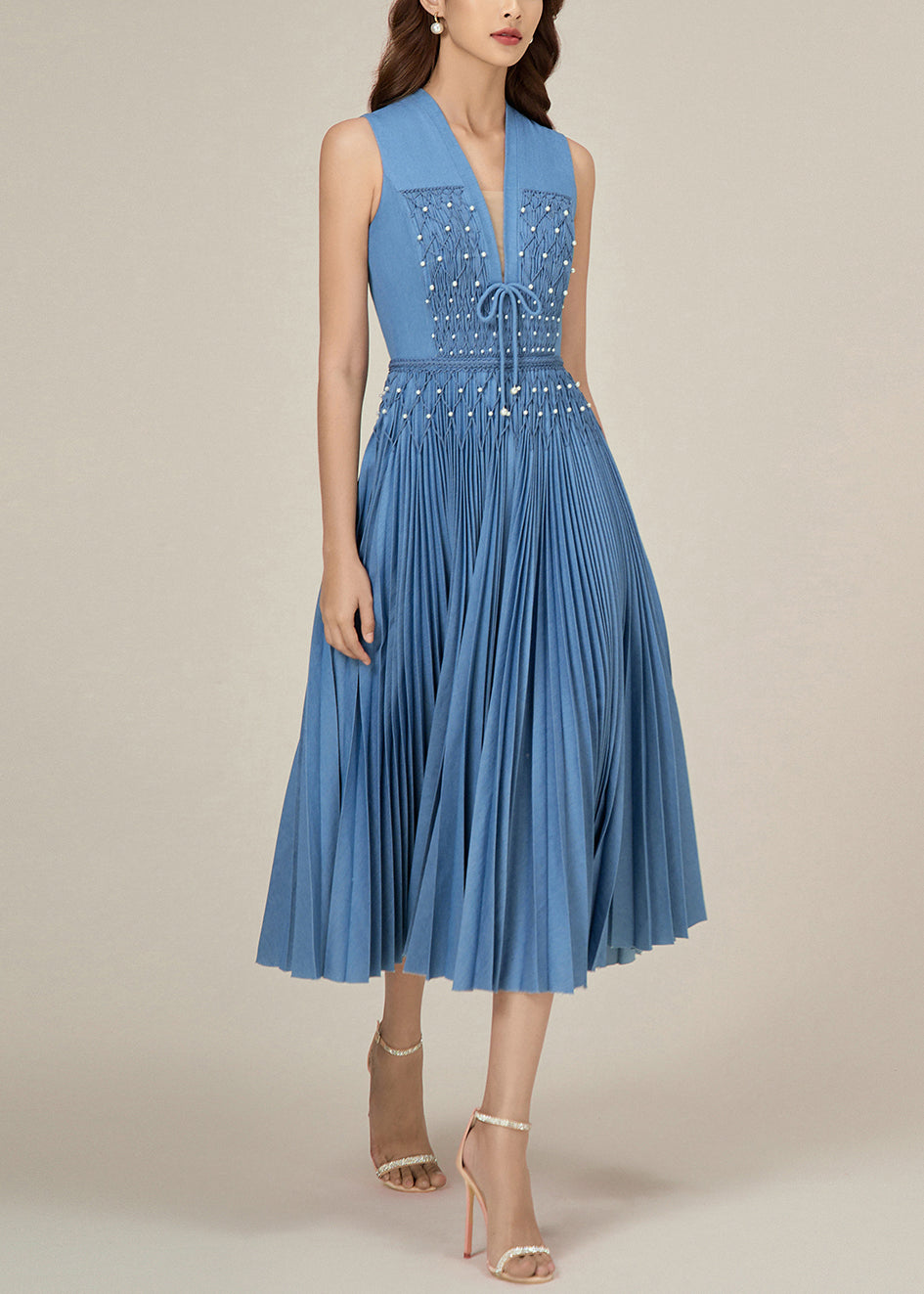 A Vintage Style Dress with Delicate Timeless Details
