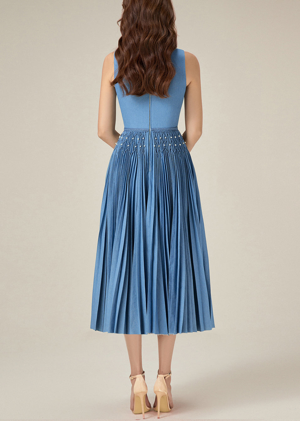 A Vintage Style Dress with Delicate Timeless Details