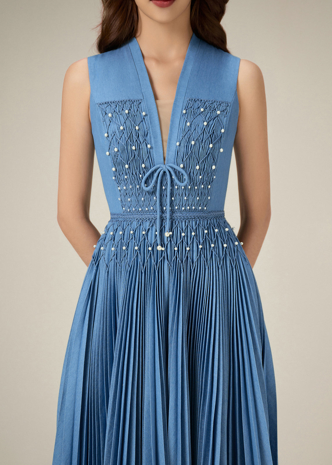 A Vintage Style Dress with Delicate Timeless Details