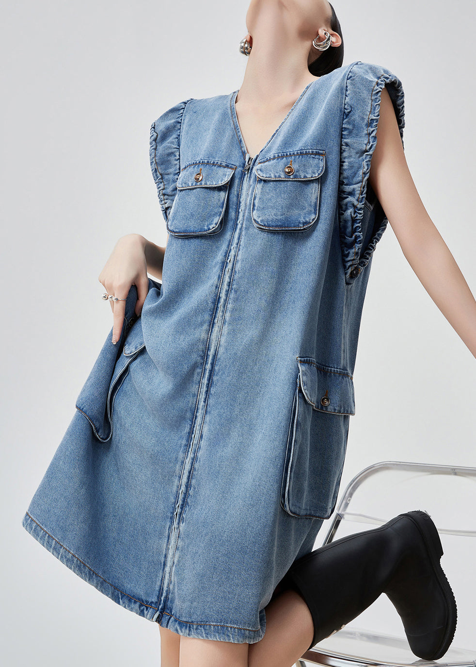 Classic Vintage Dress with a Flattering Fit