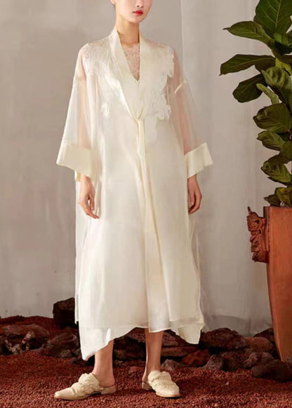 A Vintage Style Cardigan with Delicate Timeless Details