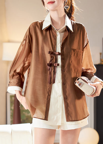 A Vintage Style Shirt with Delicate Timeless Details