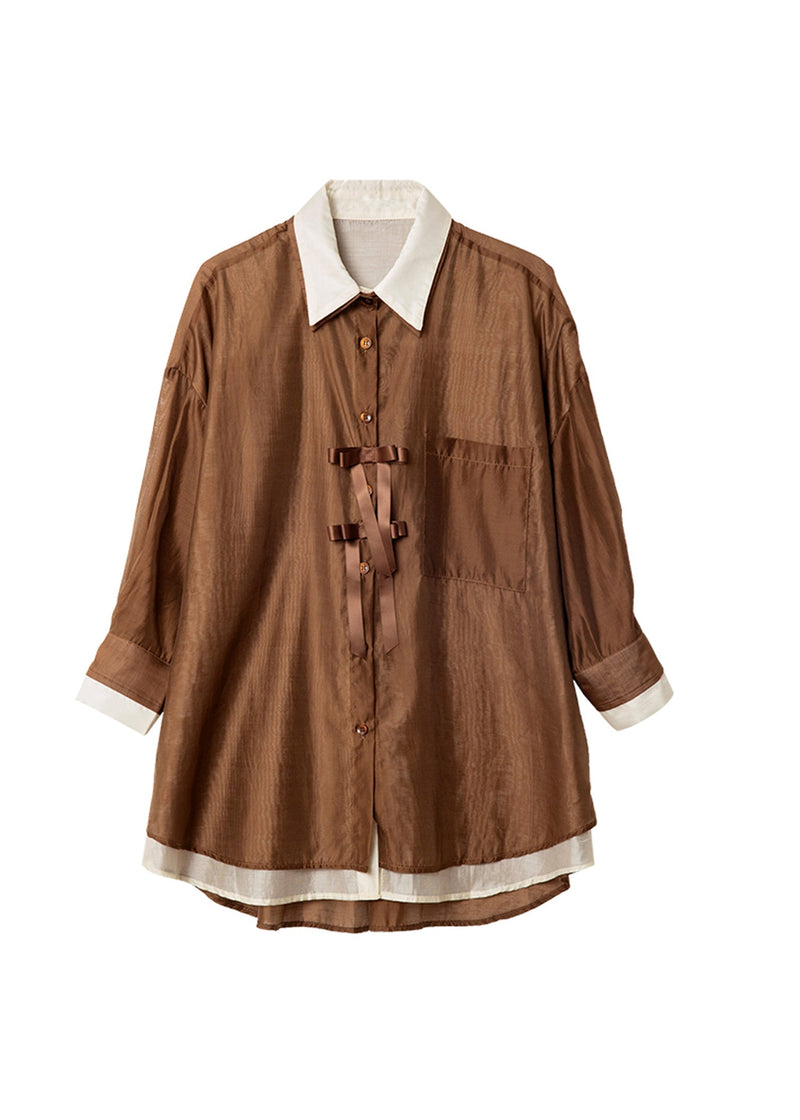 A Vintage Style Shirt with Delicate Timeless Details