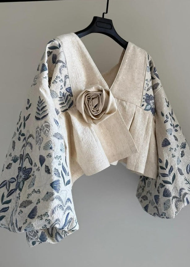 A Vintage Style Coat with Delicate Timeless Details