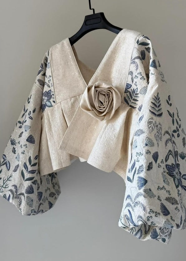 A Vintage Style Coat with Delicate Timeless Details