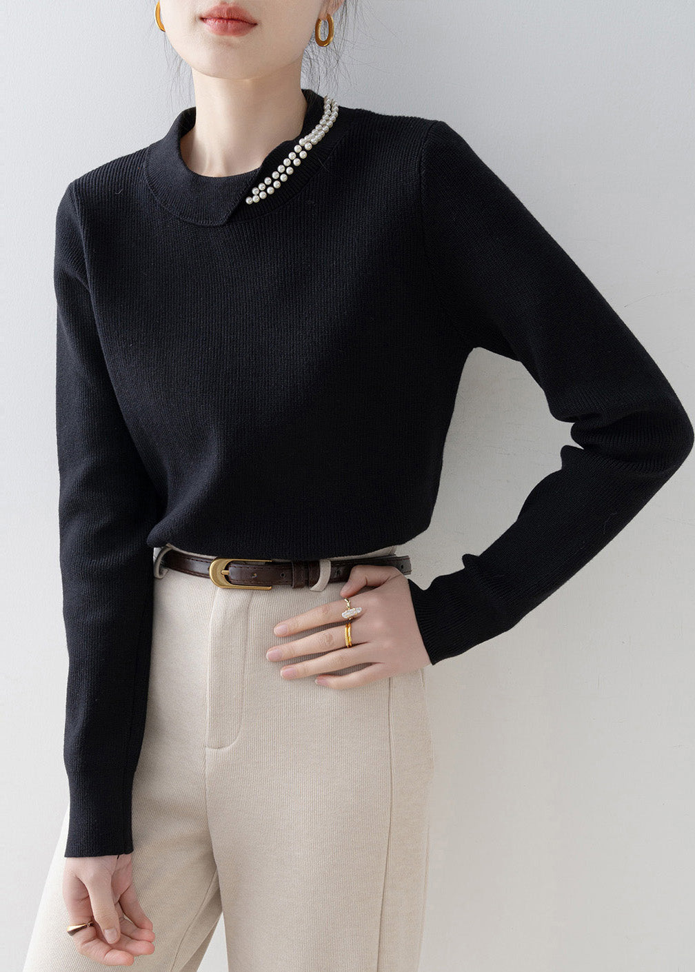 Vintage Inspired Sweater with a Contemporary Edge