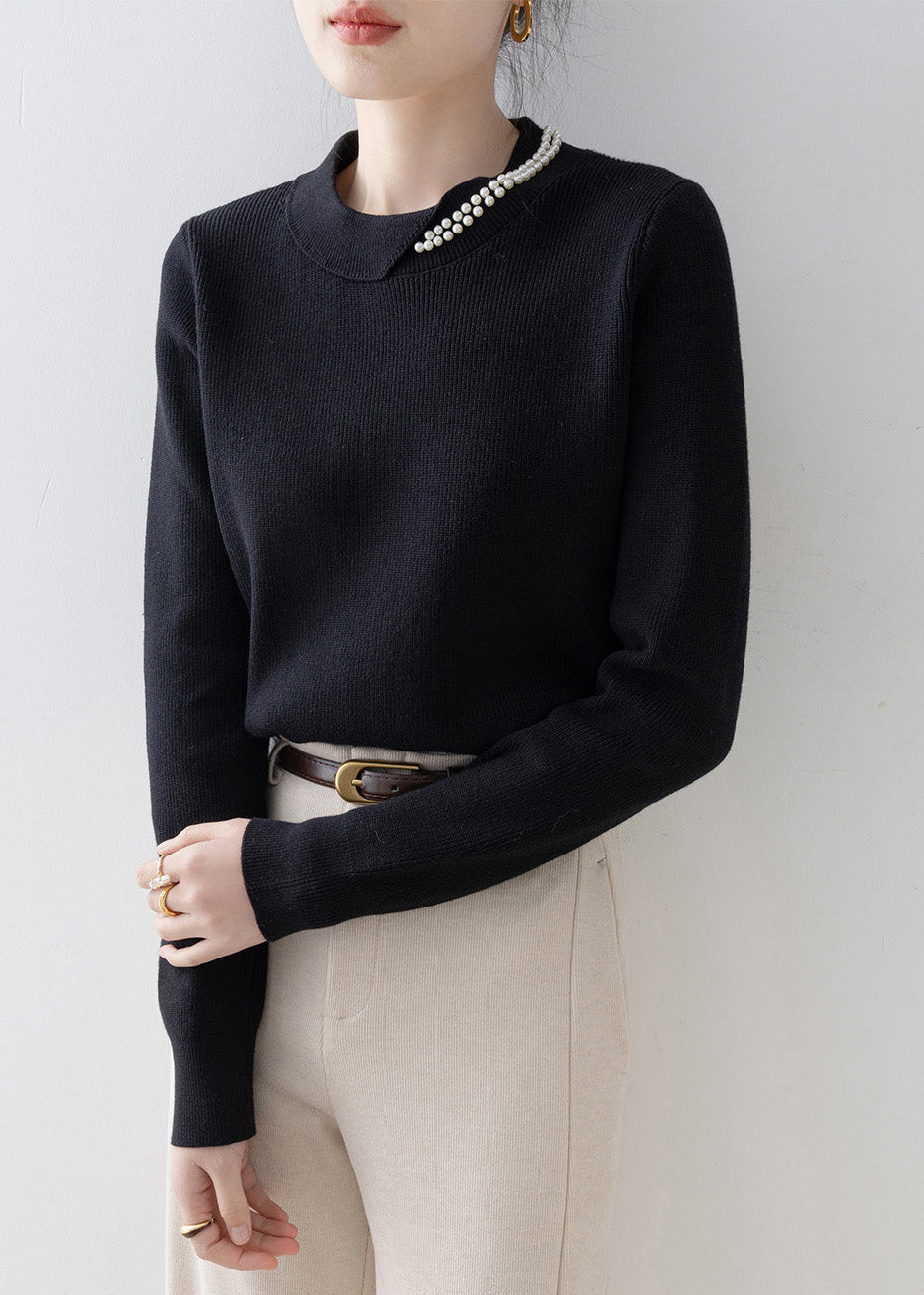 Vintage Inspired Sweater with a Contemporary Edge